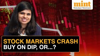 Stock Markets Crash What Should Investors Do   Time To Buy Or Wait amp Watch  Sonam Srivastava [upl. by Jackqueline66]