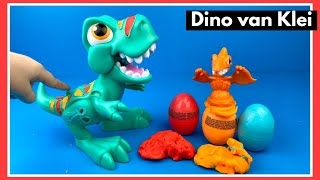 Play Doh Dino klei filmpje  Family Toys Collector [upl. by Anairuy]