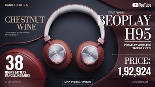 Bang amp Olufsen Beoplay H95 Premium Wireless ANC Headphones  Unboxing amp Review views [upl. by Ormond]