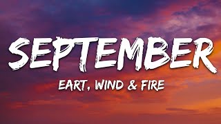 Earth Wind amp Fire  September Lyrics [upl. by Thurstan131]