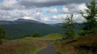 Beautiful Drive Through The Scottish Highlands Of Scotland [upl. by Llednahs]