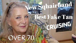 BEST FAKE TAN for AGING SKIN  Sqhairbands  Cruise [upl. by Lonne]