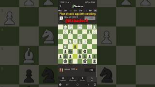 Plan attack against castling Bundesliga schach Chesscom catur शतरंज22 Oktober 2024 [upl. by Boesch330]