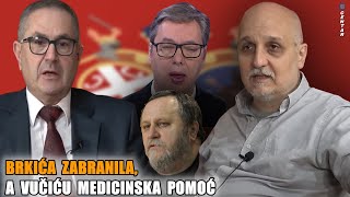 Prelistavanje Vučiću nakon Njujorka potrebna hitna medicinska pomoć a Brkiću zabranjene novine [upl. by Anastas]