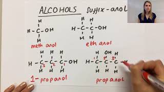 How to Name Alcohols  GCSE chemistry organic [upl. by Garcon]