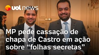 MP pede cassação de chapa de Castro com base em matéria do UOL sobre folhas secretas [upl. by Spencer]