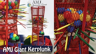 Giant Games from AMJ Spectacular Events Giant Kerplunk [upl. by Edwin20]