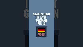 Stakes high in East German Polls [upl. by Fang646]