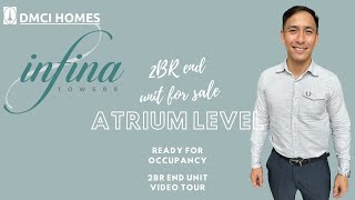 2BR end unit for sale at PHP 68M only  Infina Towers  DMCI Homes  Ready For Occupancy [upl. by Filippo]