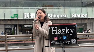 「366日HY」cover Hazky 初めての新宿路上ライブ [upl. by Oirogerg]