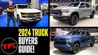 2024 Ford F150 vs Chevy Silverado vs Ram 1500 vs Toyota Tundra Hands on Expert Buyers Guide [upl. by Jaylene588]