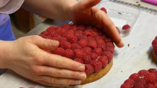 La tarte framboise citron de Christine Ferber Alsace [upl. by Hoopen488]