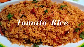 Tomato Rice  Simple and Spicy Tomato Fried Rice  Tomato Pulao  Quick and Tasty Tomato biryani [upl. by Kacie202]