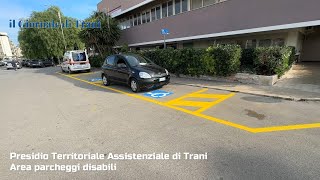 PTA S NICOLA PELLEGRINO TRANI PARCHEGGIO DISABILI [upl. by Olegnaed509]