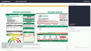 Webinar  Nuevo esquema tarifario CFE [upl. by Loring]