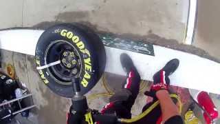 NASCAR tire changer Kyle Symington POV [upl. by Kandy]