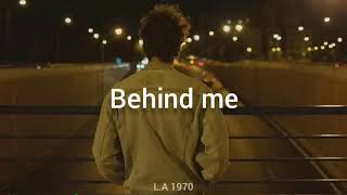 Behind me  CRO ft FAZZINI letra [upl. by Shanie564]