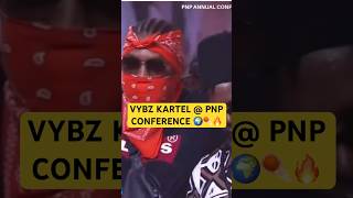 VYBZ KARTELL AT PNP CONFERENCE CREATE HISTORY ☄️🌍😱 vybzkartel dancehall pnp [upl. by Saenihp]