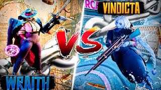 ЛАЙН WRAITH VS VINDICTA  DeadLock [upl. by Atinid524]