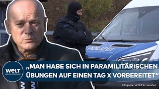 RAZZIA IN SACHSEN Mutmaßliche quotSächsischen Separatistenquot festgenommen Darunter wohl auch AfDMann [upl. by Adele]