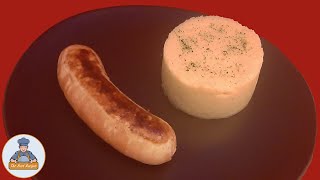 Cuisson du boudin blanc au Porto à la poêle et Purée Maison [upl. by Dloniger]