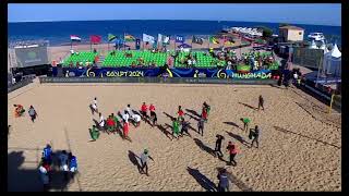 CAN Beach Soccer  La Mauritanie étrille le Sénégal 52 [upl. by Agnes]