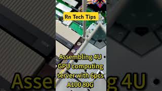 Assembly 4U GPU Computing Server shorts server rntechtips gpu [upl. by Gordy129]