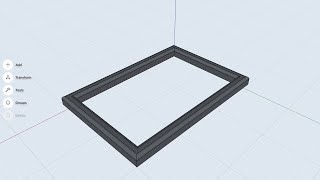 Making a Simple Photo Frame 10x15cm for 3D Printer With Shapr3D [upl. by Aicylla]