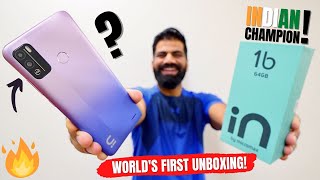 Micromax IN 1b Unboxing amp First Look  The Budget Champion World Exclusive🔥🔥🔥 [upl. by Graces]