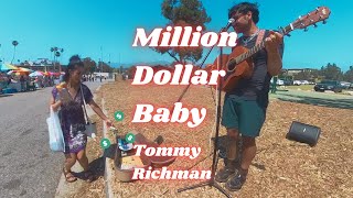 Million Dollar Baby  Tommy Richman Acoustic Cover Gets the People Dancing [upl. by Ilario]