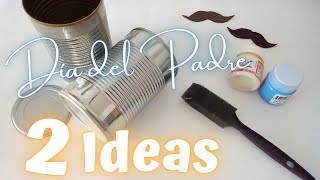 2 ideas con latas de decoradas para día del padreideas con latas de aluminioDIY día del padre 2022 [upl. by Runkle]