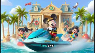 Mickey’s Wave Rider on Jet Ski 2  Thrilling Ocean Adventure Nursery Kids SOng with Lyrics [upl. by Gunnar654]