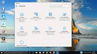 tuto comment mettre un font décran sur pc HP [upl. by Barvick]