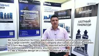 Kirill Vereshinskiy SPITZENREITER  Russia about CryogenExpo Industrial Gases  2024 Exhibition [upl. by Cuttie]