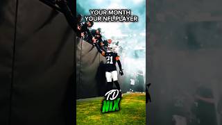 Your Month Your NFL Player nfl shorts [upl. by Yhtomiht593]