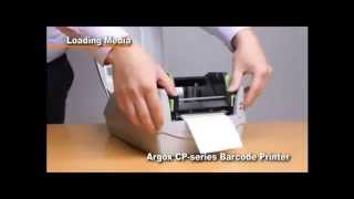 Argox CPSerisi CP 2140  CP 3140 Printer  RİBON VE ETİKET TAKILMASI [upl. by Annahsirhc]