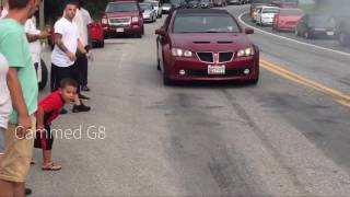 Pontiac G8 GT vs C63 AMG [upl. by Avigdor423]