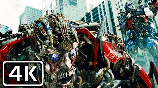 Transformers 3  Optimus Prime kills Megatron and Sentinel Prime 4K [upl. by Hars]