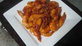 Jamaican Peppered Shrimp Middle Quarters style [upl. by Mallis190]