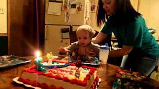 Peytons 3rd Birthday Cake [upl. by Johannah]