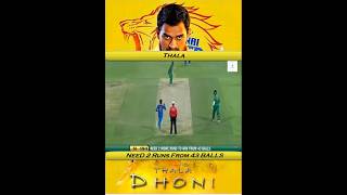 Dhoni  Thala Captainship  Like 👍 👍👍 csk captaindhoni whatsappstatus cricket [upl. by Ailecnarf]