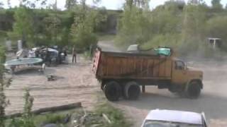 427 chev dumptruck does sky hill GET RRRR DONE  Davidsfarmisonbliptvnow [upl. by Georgetta511]