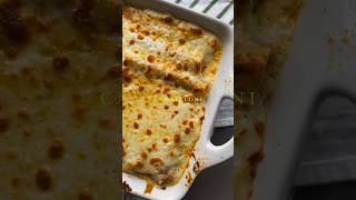 Italian Beef Stuffed Cannelloni Recipe explore baking food bakeing cooking shortvideo shorts [upl. by Dlanod]