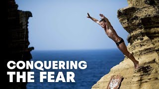 Conquering the fear of cliff diving  Red Bull Cliff Diving World Series 2014 [upl. by Aniweta]