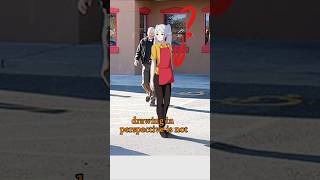 Mistake When Drawing Height  Quick Art Tips art sketch shorts tutorial drawingtutorial anime [upl. by Naimad]