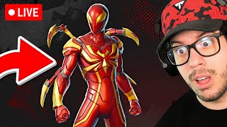 NEW Fortnite IRON SPIDER is FINALLY HERE [upl. by Anilak]