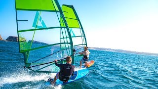 GUNSAILS  Stream 2020  No Cam Freeride Windsurf Sail [upl. by Smalley868]