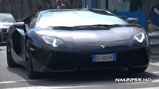 Lamborghini Aventador LP700 Start and Fast Acceleration [upl. by Atelahs]