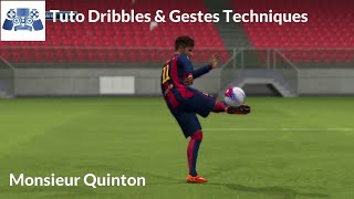 PES 2018  Tuto Dribbles amp Gestes Techniques ppsspp [upl. by Vlada]