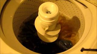 Whirlpool Washer Rinse Cycle Action [upl. by Ellenrahs]